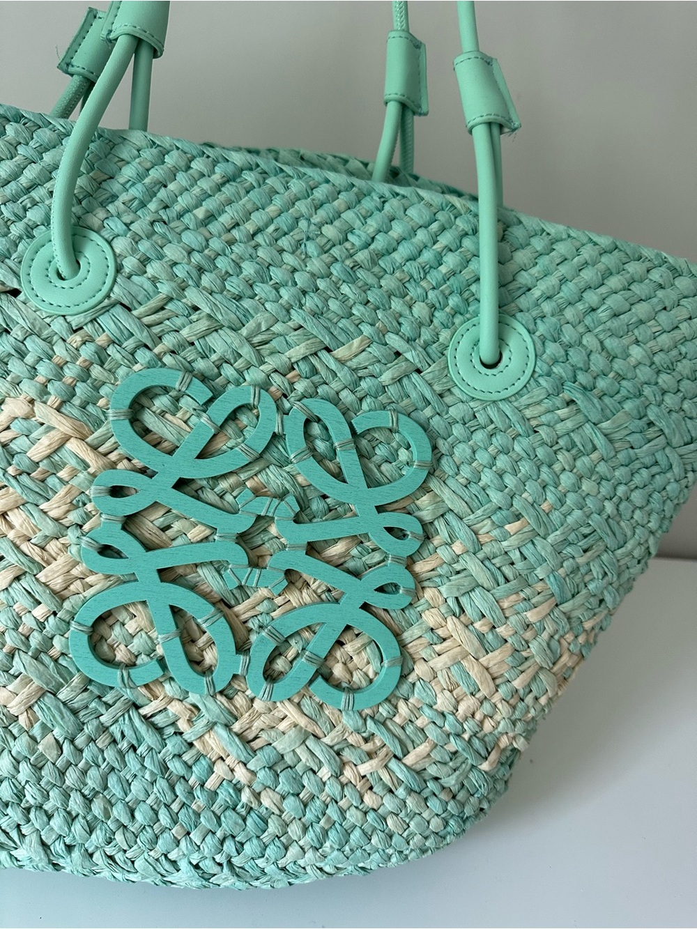 Woven Straw Tote - Picture 2 of 7